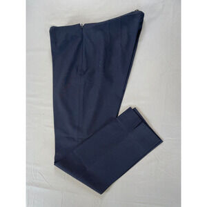 Theory 'Belisa' Slim Taper Stretch Wool Trouser Pants. Navy Blue, Size 6. EUC!!